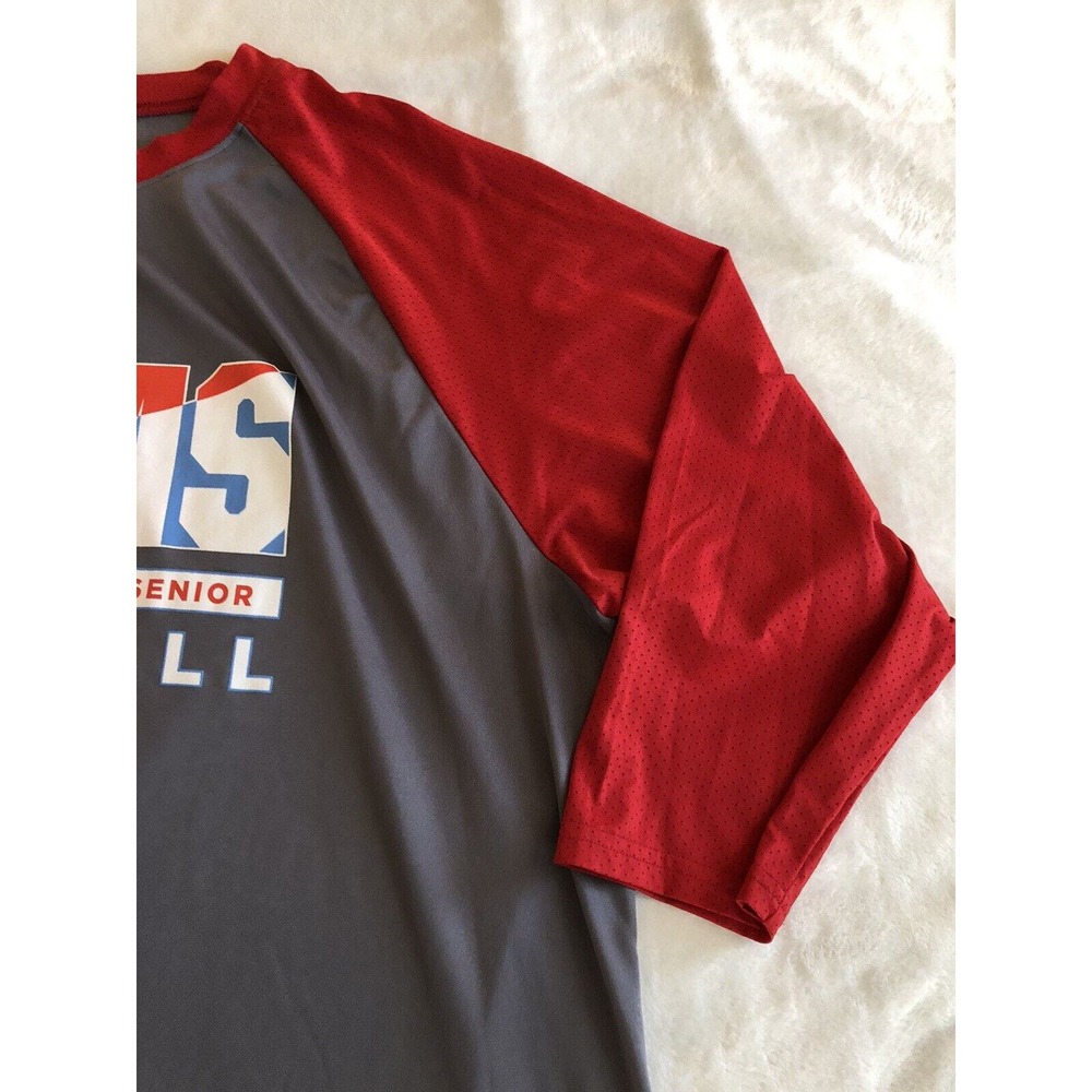 Augusta Sportswear Adult 2XL Gray Moisture Management Dubuque Senior Football - Picture 4 of 11